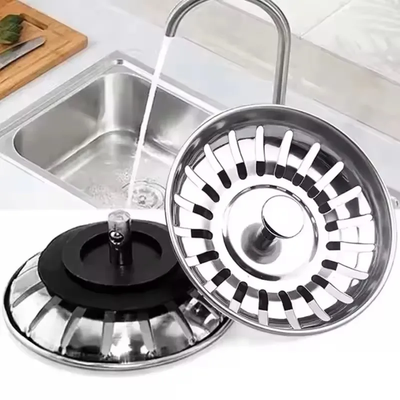 Stainless Steel Sink Strainer  - Commercial Kitchen Bin recension och pris