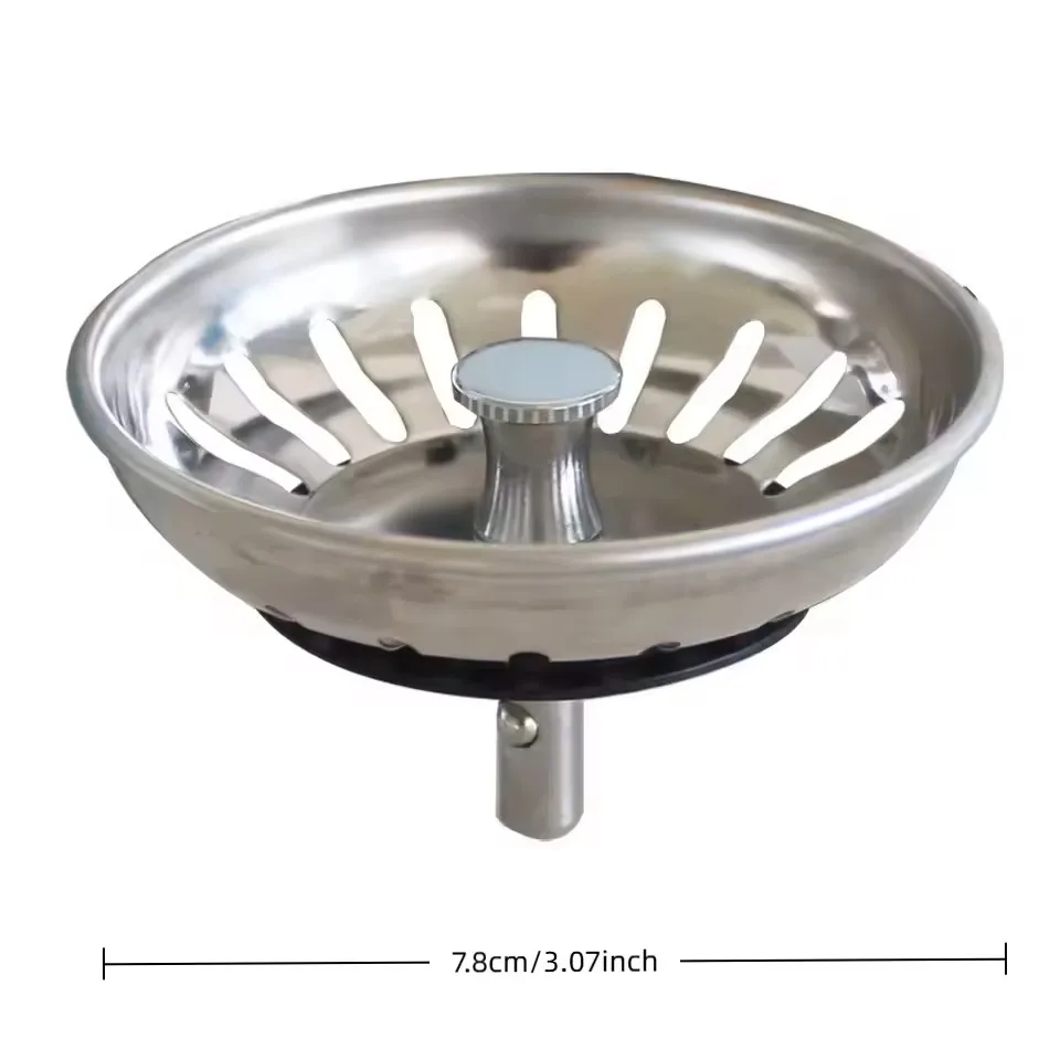 Stainless Steel Sink Strainer  - Commercial Kitchen Bin recension och pris