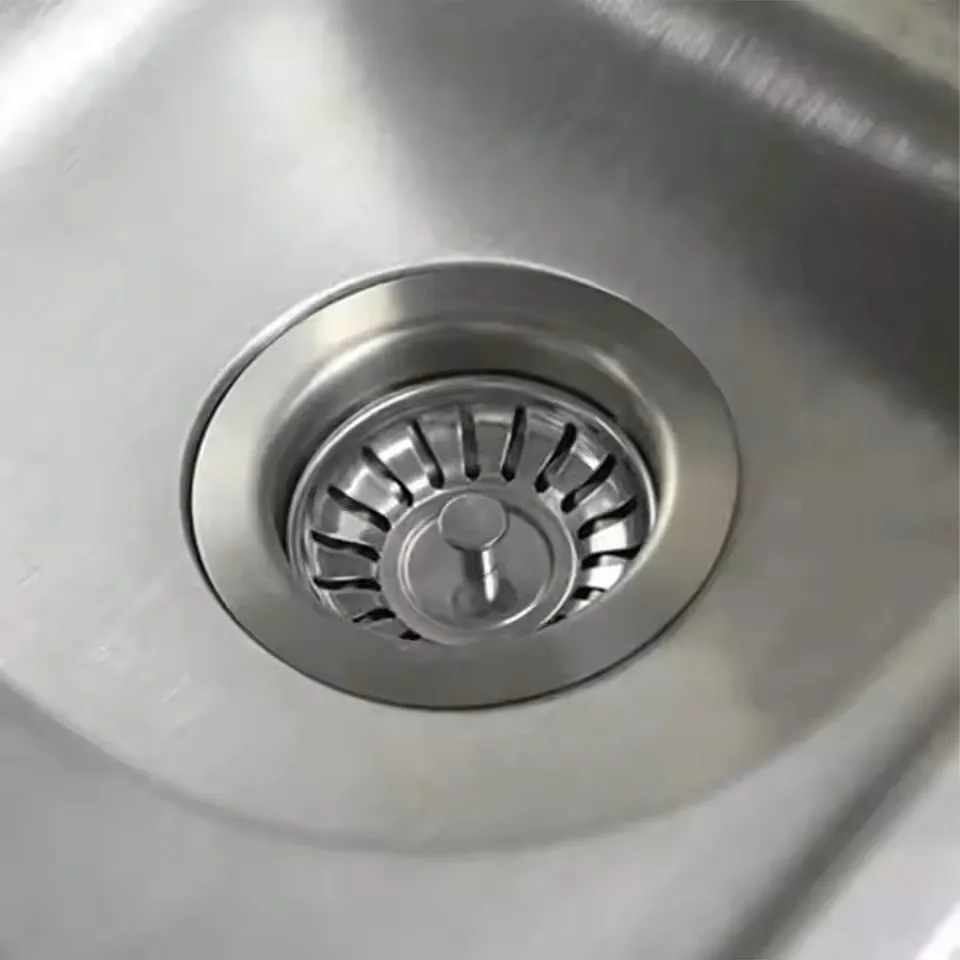 Stainless Steel Sink Strainer  - Commercial Kitchen Bin recension och pris