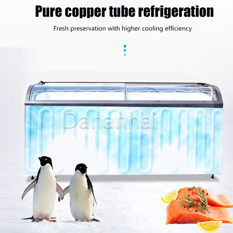 Island Freezer Commercial Curv - Commercial Chest Freezer recension och pris