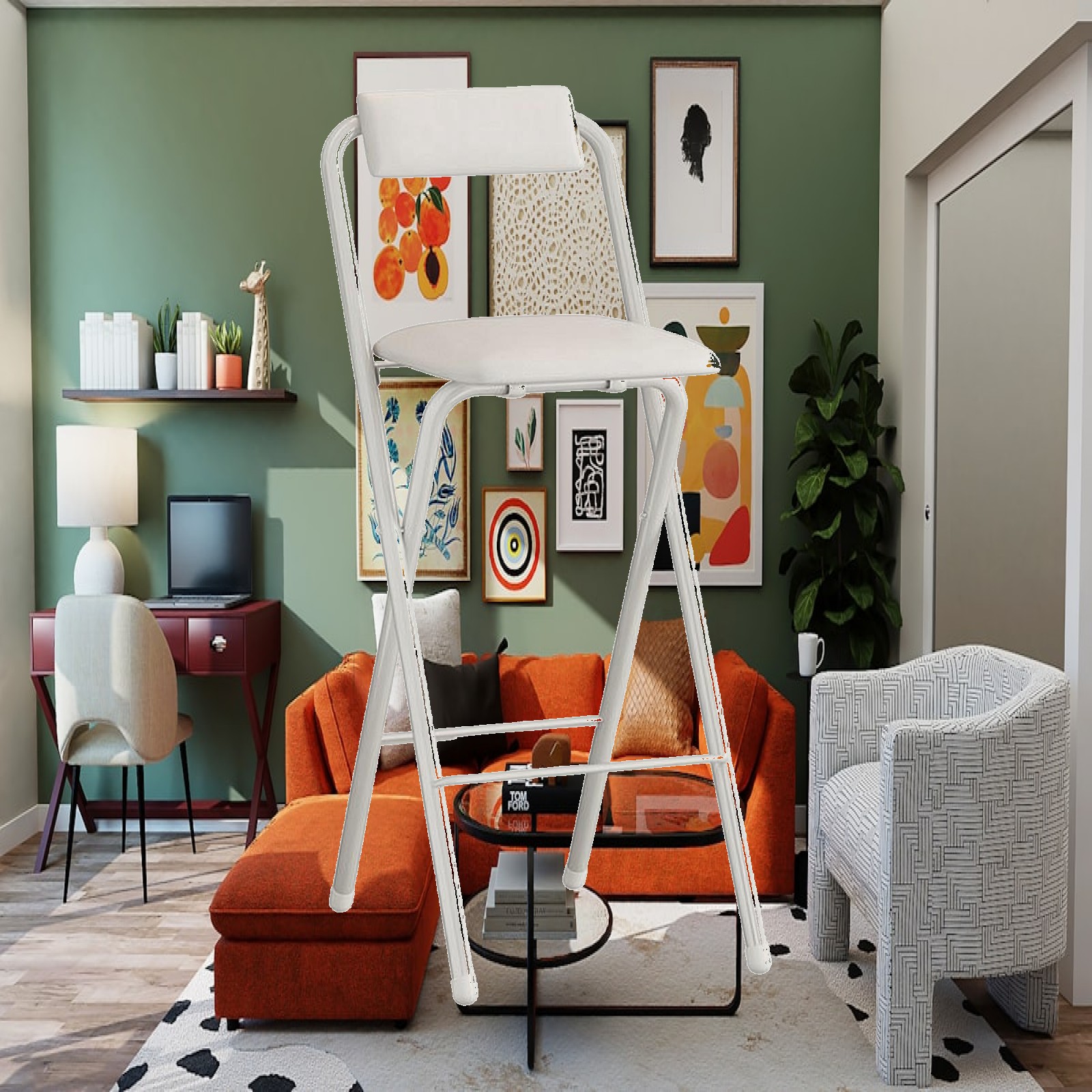 Compact Foldable Counter Stool - Commercial Kitchen And Bar recension och pris